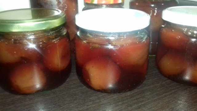 Jam with Whole Pears