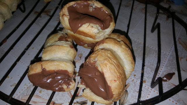 Cones with Chocolate