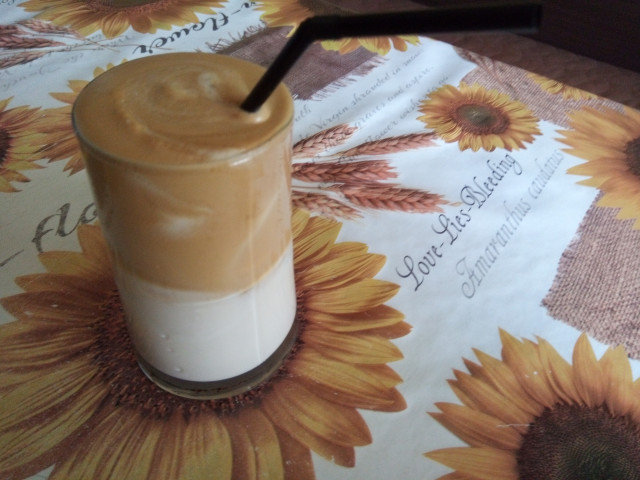 White Frappe with Brown Sugar