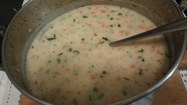 Milky Chicken Soup