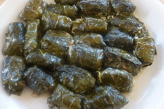Grape Leaves Stuffed with Rice