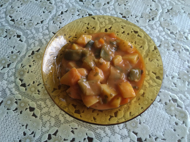 Potato and Green Bean Stew
