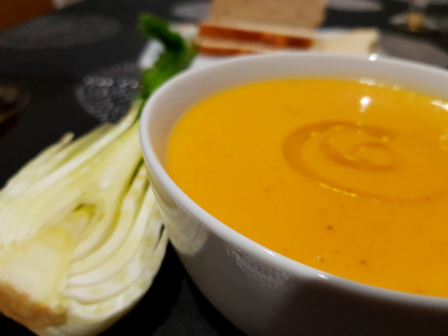 Easy and Healthy Cream Soup with Fennel
