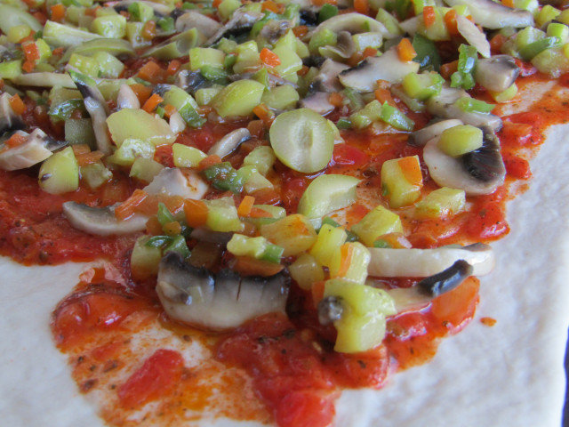 Vegan Stromboli Pizza