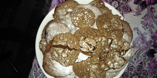 Cracked Cocoa Cookies
