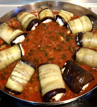 Eggplant Cannelloni