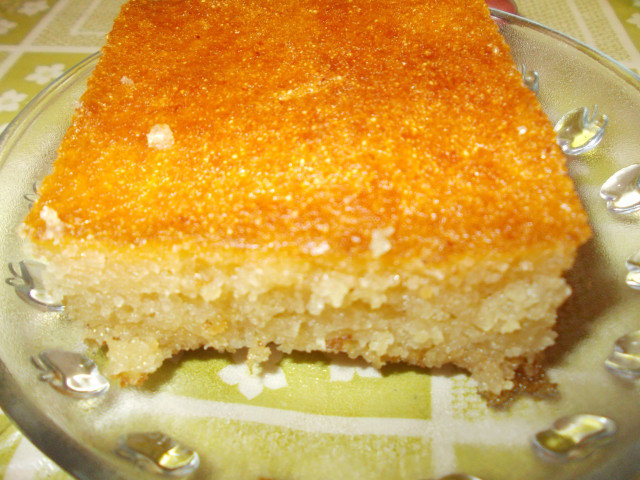 Greek Dessert with Semolina