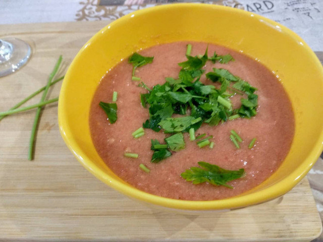 Gazpacho - Spanish Cold Tomato Soup