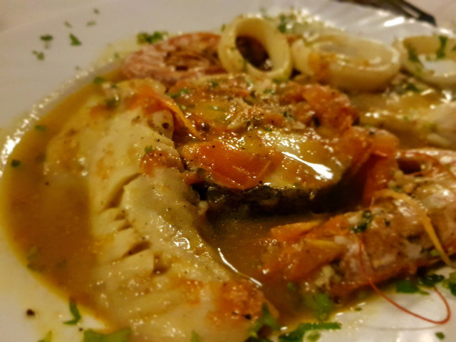 Fish and Seafood in White Wine Sauce
