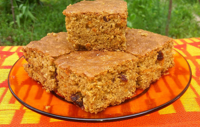 Carrot Cake with Dates