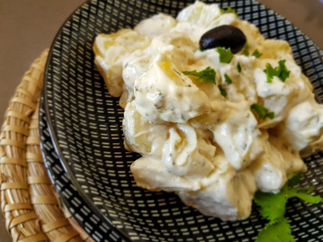 Creamy Potato Salad with Mayonnaise
