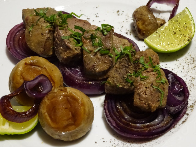 Fried Pork Liver in Butter