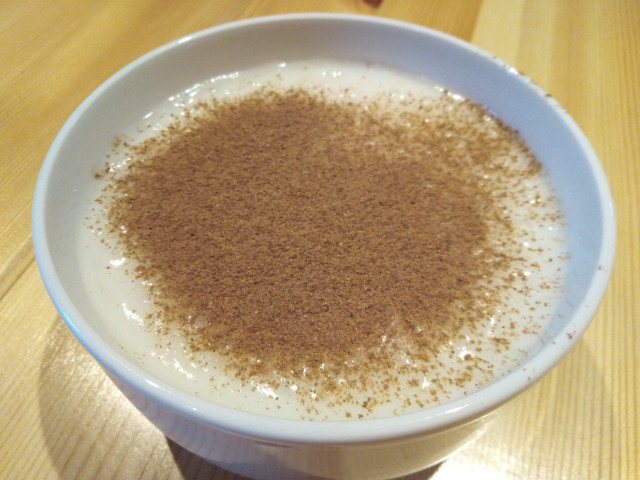 Rice Pudding with Vanilla and Cinnamon