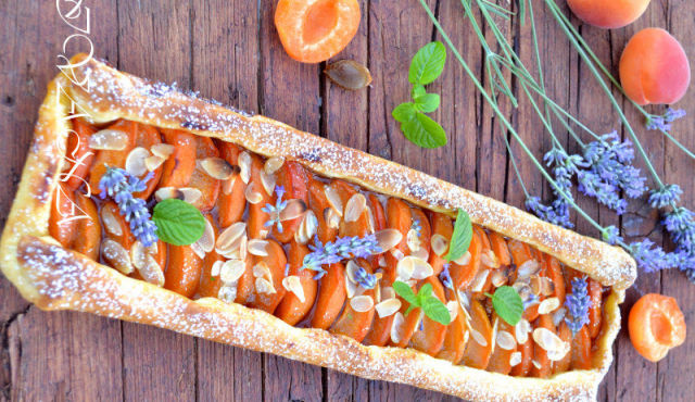 Apricot Puff Pastry Tart