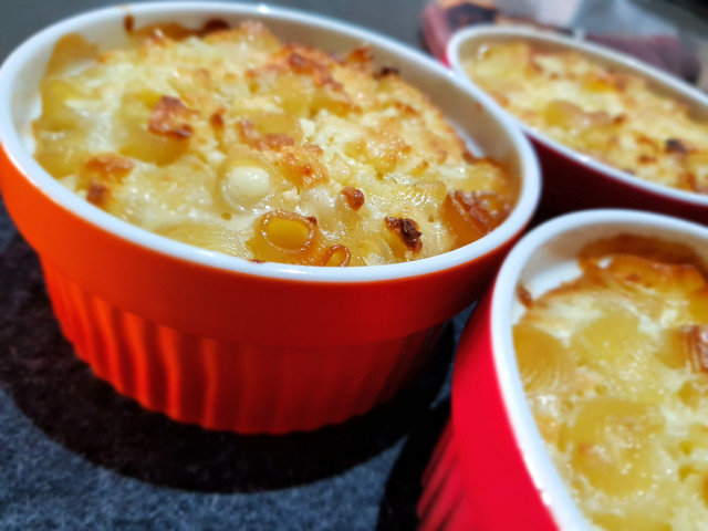 Oven-Baked Macaroni with Butter