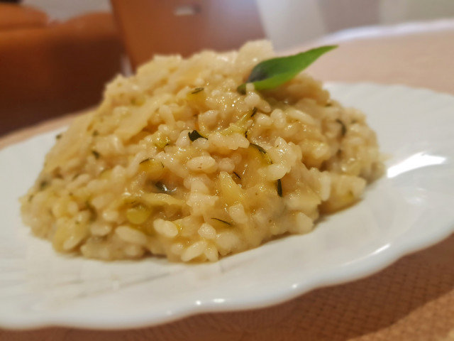 My Zucchini Risotto