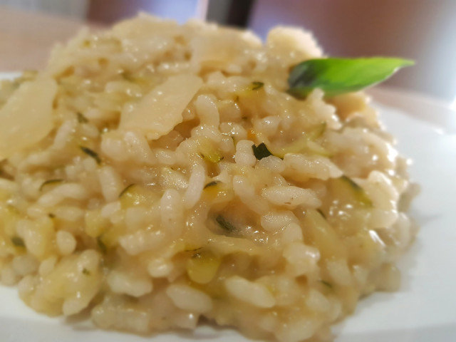 My Zucchini Risotto