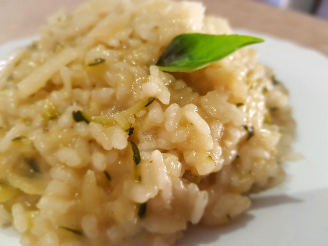 My Zucchini Risotto