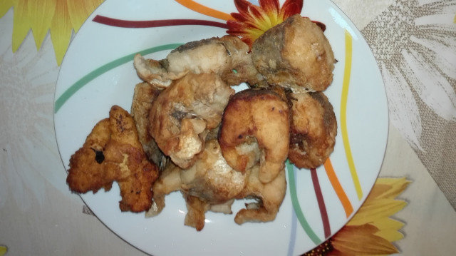 Fried Hake with Ginger