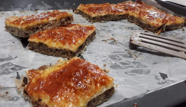 Mince Pastry with Mushrooms