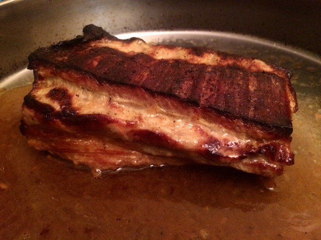 Pork Ribs with Honey and Mustard in the Oven