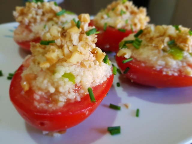 Stuffed Tomatoes with Couscous