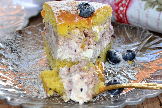 Wonderful Blueberry Cake