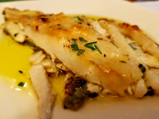 Grilled Turbot with Lourdes Water