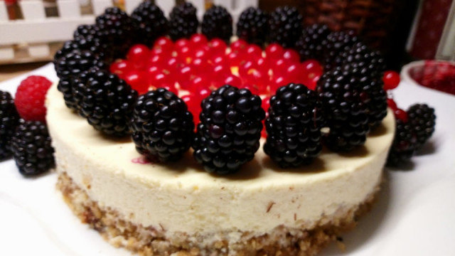Healthy Cheesecake with Oats