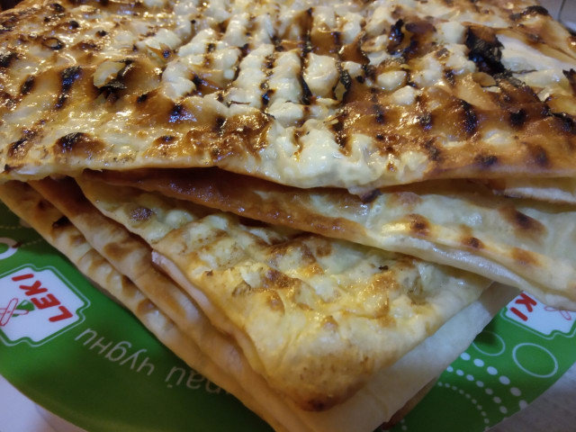 Gözleme with Ready-Made Phyllo Pastry Sheets