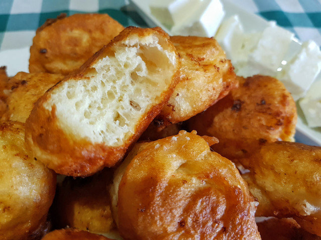 Cottage Cheese Buhti with Yeast