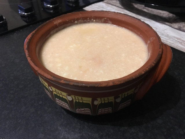 Feta Cheese Porridge