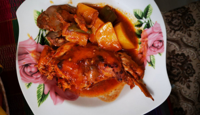 Stewed Rabbit with Potatoes