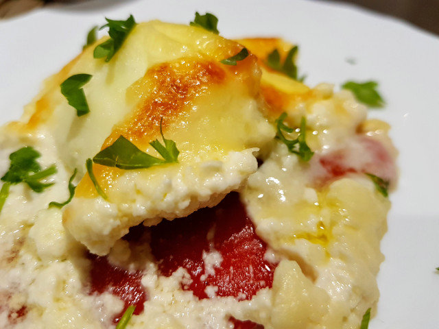 Peppers and Eggs Casserole