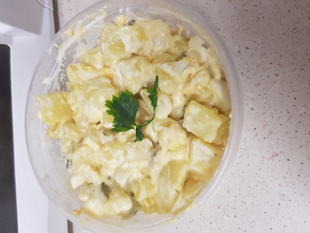 Potato Salad with Homemade Mayonnaise