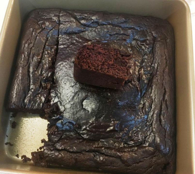 Delicious Brownie Cake