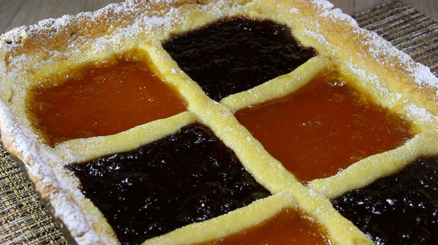 Plum and Quince Jam Crostata