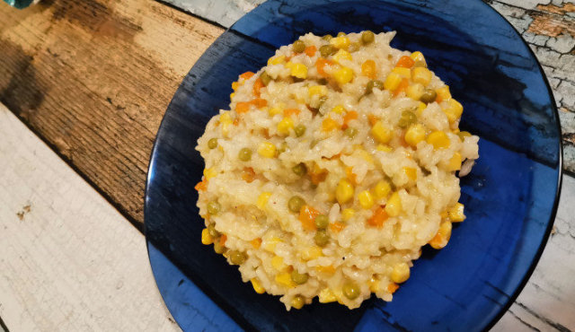 Risotto with Vegetable Mix