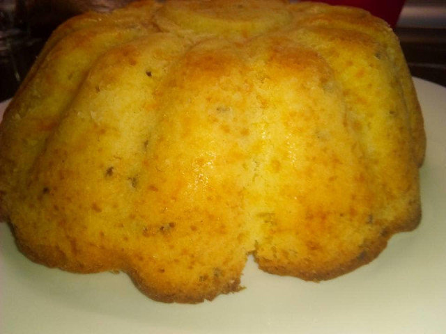Pumpkin and Flaxseed Sponge Cake