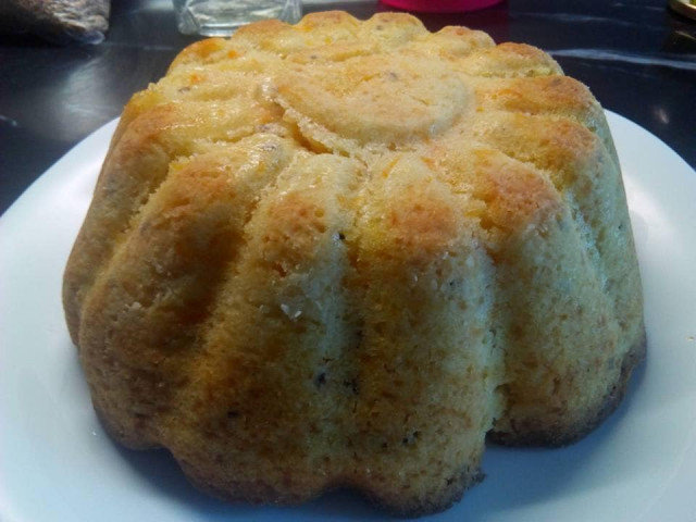 Pumpkin and Flaxseed Sponge Cake