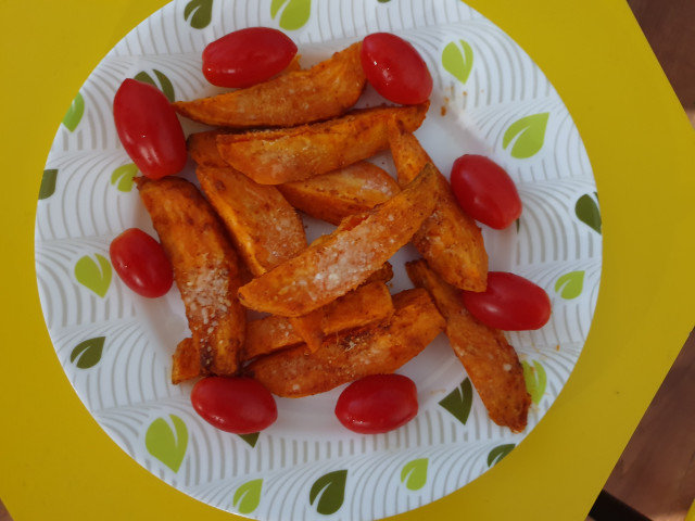 Sweet Potatoes Baked in the Oven