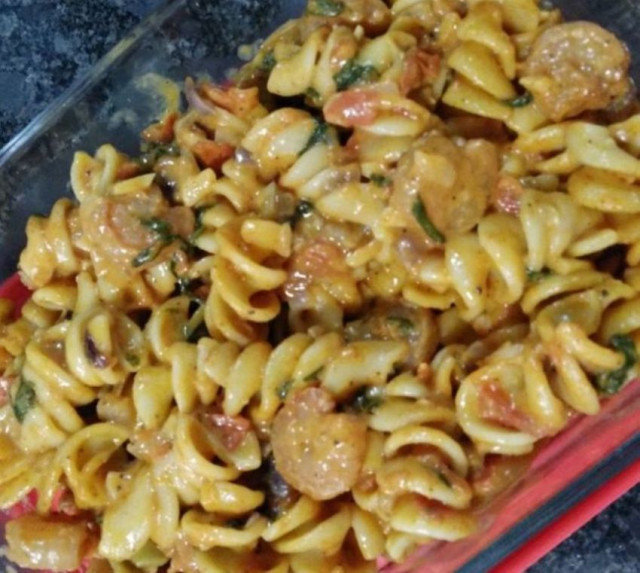Fusilli Pasta with Shrimp