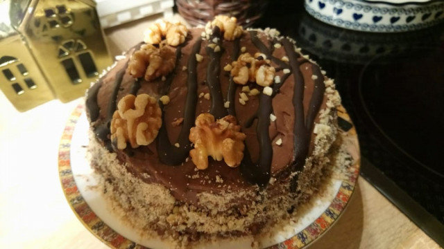 Chocolate Princess Almond Cake