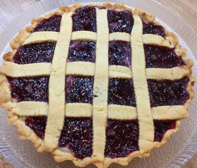 Ricotta and Jam Crostata