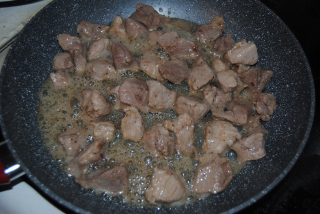Pork Kavarma with Leeks