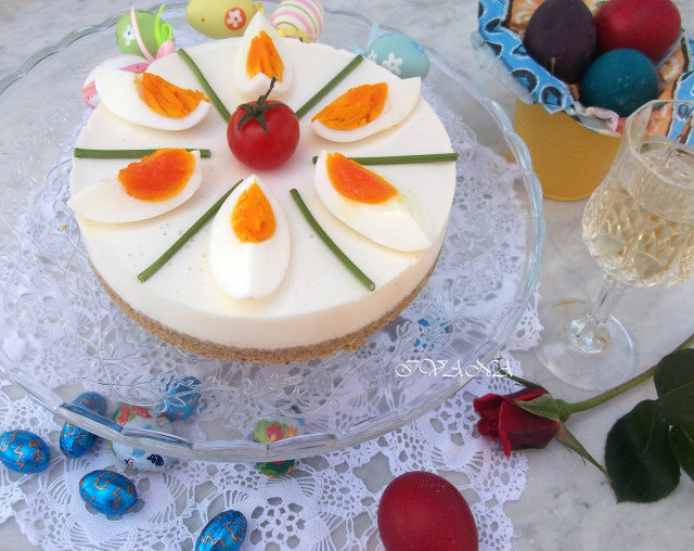 Easter Savory Cheesecake