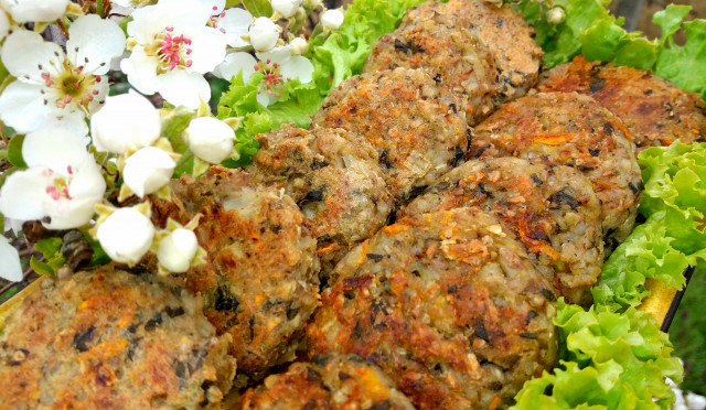 Healthy Spinach and Buckwheat Patties