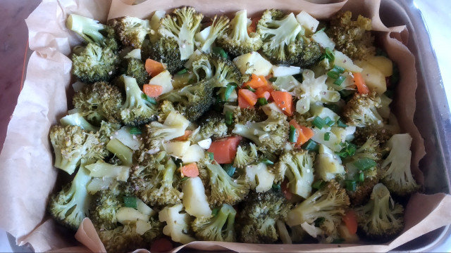 Oven Baked Broccoli