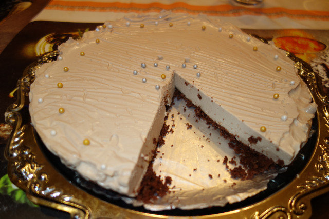 No Bake Chocolate Cheesecake