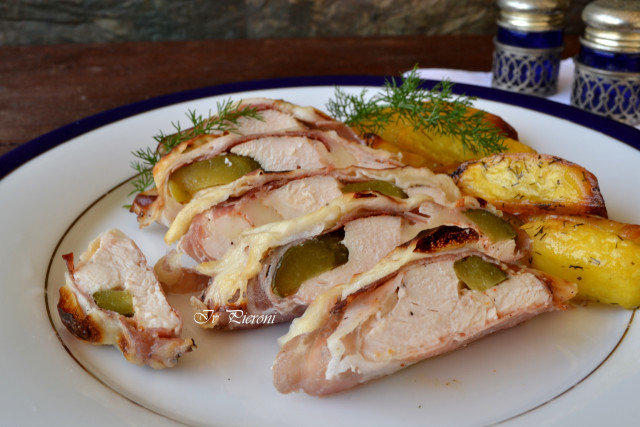 Stuffed Chicken Breasts with Pickles